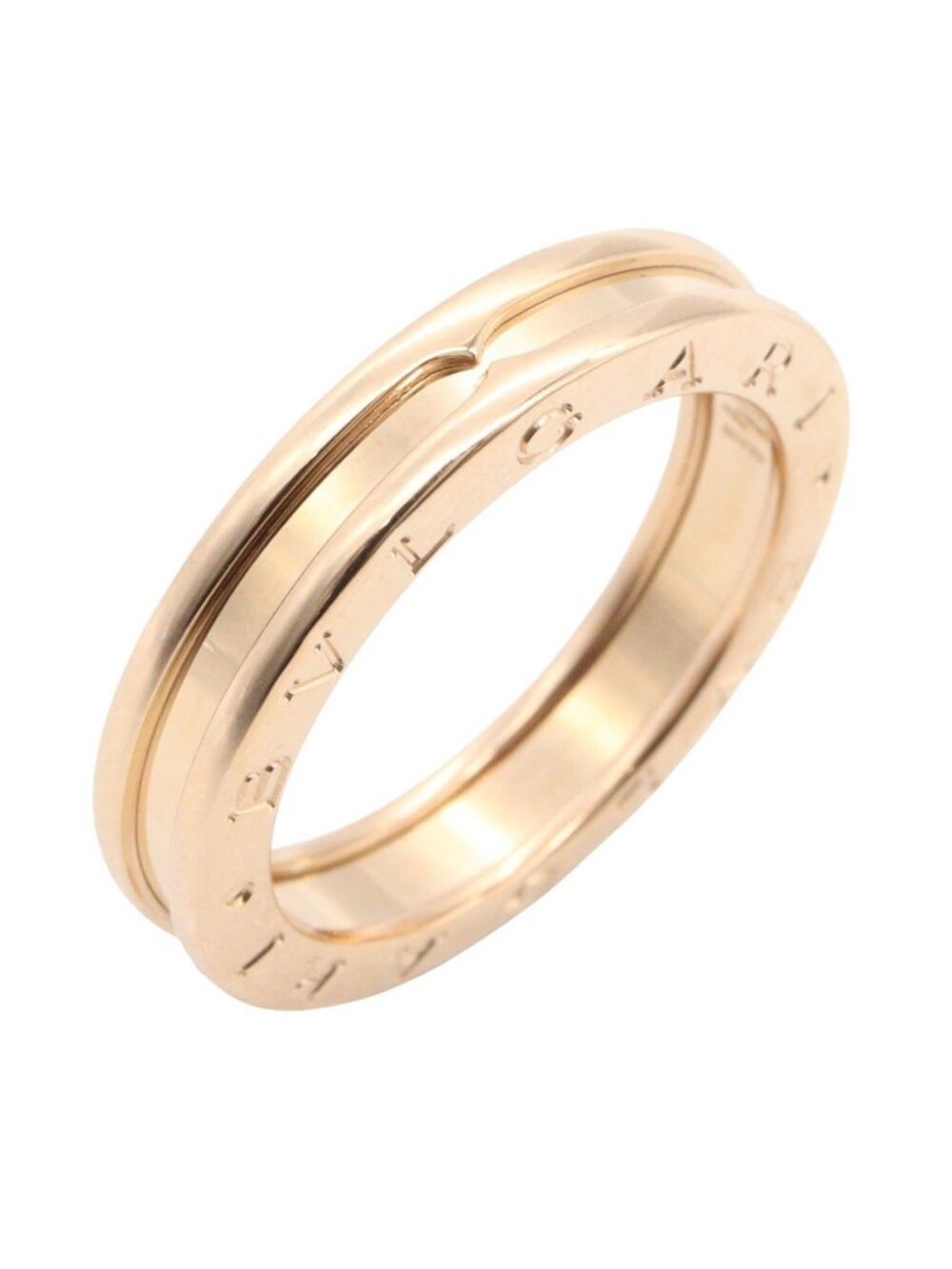 Bvlgari Ring B.zero1 Band 18K Pink Gold